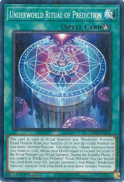 Underworld Ritual of Prediction (DABL-EN063) [Darkwing Blast]