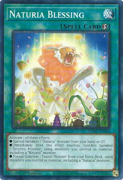 Naturia Blessing (DABL-EN064) [Darkwing Blast]