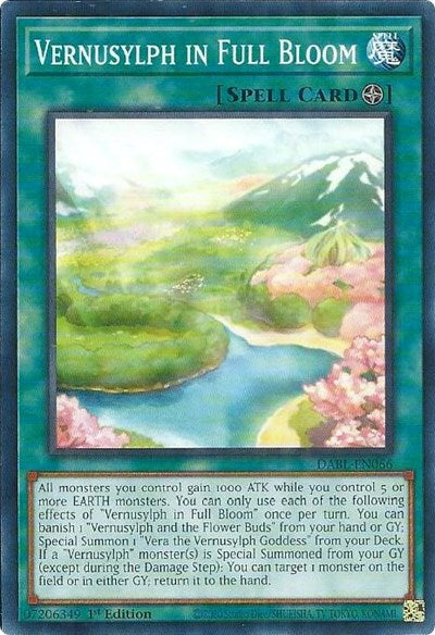 Vernusylph in Full Bloom (DABL-EN066) [Darkwing Blast]