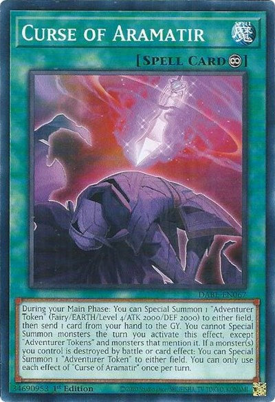 Curse of Aramatir (DABL-EN067) [Darkwing Blast]