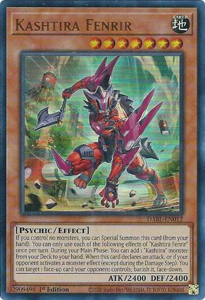 Kashtira Fenrir (DABL-EN012) [Darkwing Blast]