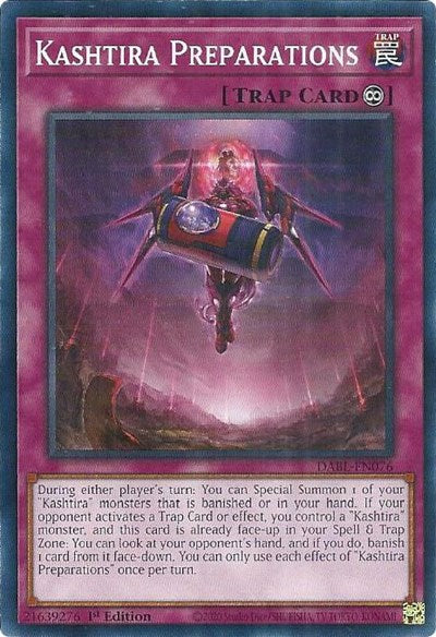 Kashtira Preparations (DABL-EN076) [Darkwing Blast]