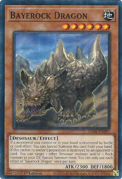 Bayerock Dragon (DABL-EN081) [Darkwing Blast]