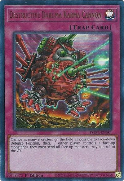 Destructive Daruma Karma Cannon (DABL-EN084) [Darkwing Blast]