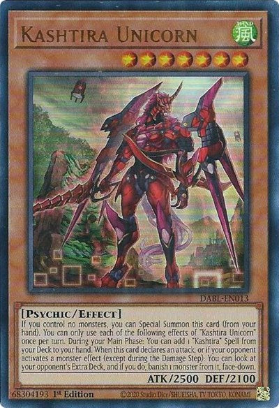 Kashtira Unicorn (DABL-EN013) [Darkwing Blast]