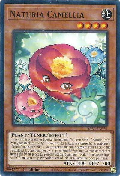 Naturia Camellia (DABL-EN021) [Darkwing Blast]