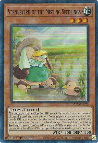 Vernusylph of the Misting Seedlings (DABL-EN026) [Darkwing Blast]
