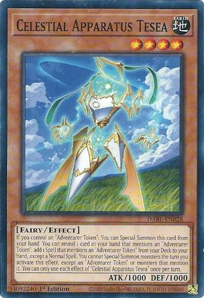 Celestial Apparatus Tesea (DABL-EN028) [Darkwing Blast]
