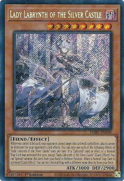 Lady Labrynth of the Silver Castle (DABL-EN030) [Darkwing Blast]