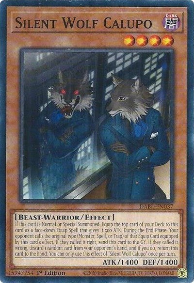 Silent Wolf Calupo (DABL-EN037) [Darkwing Blast]