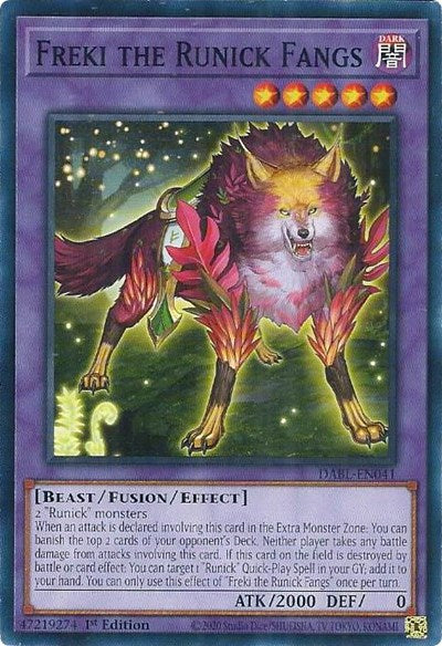 Freki the Runick Fangs (DABL-EN041) [Darkwing Blast]
