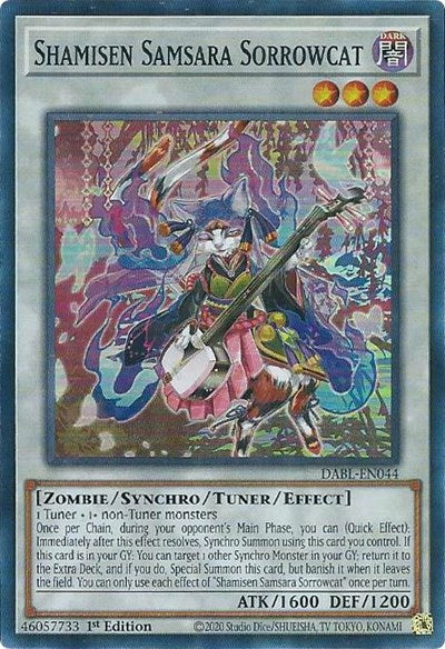 Shamisen Samsara Sorrowcat (DABL-EN044) [Darkwing Blast]