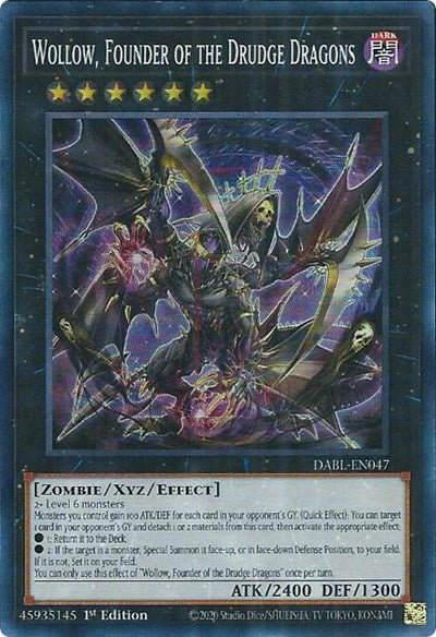 Wollow, Founder of the Drudge Dragons (DABL-EN047) [Darkwing Blast]