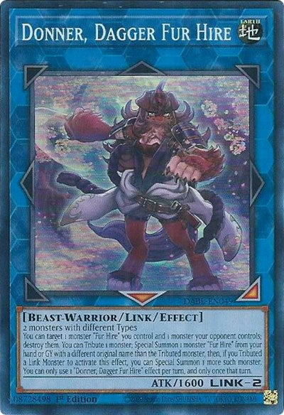 Donner, Dagger Fur Hire (DABL-EN049) [Darkwing Blast]