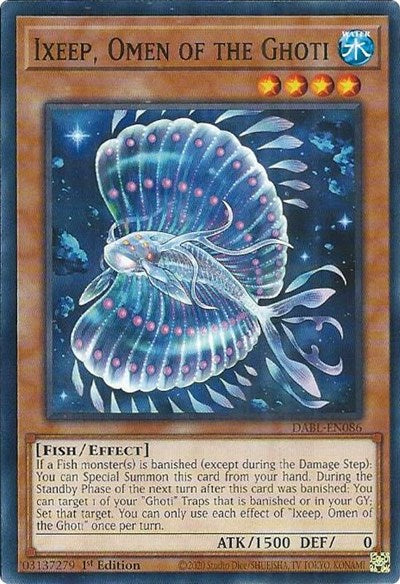 Ixeep, Omen of the Ghoti (DABL-EN086) [Darkwing Blast]