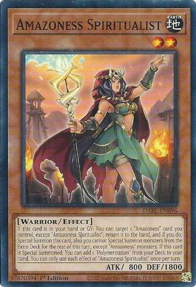 Amazoness Spiritualist (DABL-EN096) [Darkwing Blast]