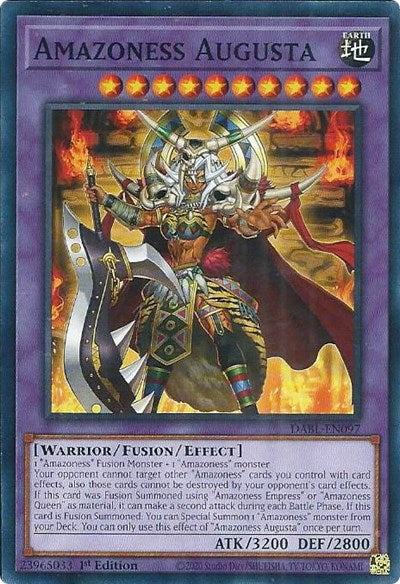 Amazoness Augusta (DABL-EN097) [Darkwing Blast]