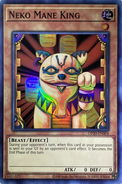 Neko Mane King (OP20-EN004) [OTS Tournament Pack 20]