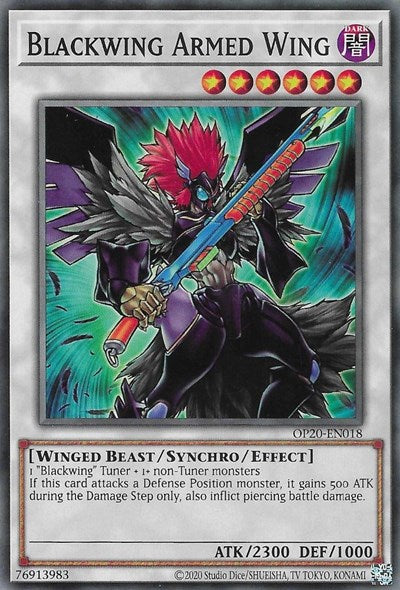 Blackwing Armed Wing (OP20-EN018) [OTS Tournament Pack 20]