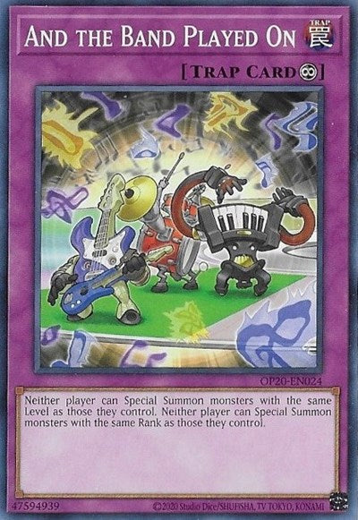 And the Band Played On (OP20-EN024) [OTS Tournament Pack 20]