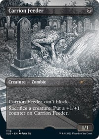 Carrion Feeder (Borderless) (Foil Etched) (1114) [Secret Lair Drop Series]
