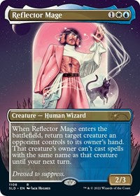 Reflector Mage (Borderless) (1108) [Secret Lair Drop Series]
