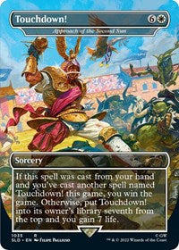 Touchdown! - Approach of the Second Sun (Borderless) (1035) [Secret Lair Drop Series]