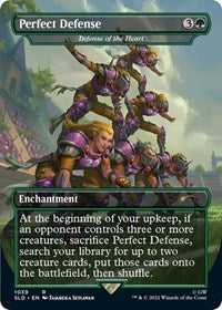 Perfect Defense - Defense of the Heart (Borderless) (1039) [Secret Lair Drop Series]