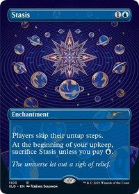 Stasis (Borderless) (1103) [Secret Lair Drop Series]