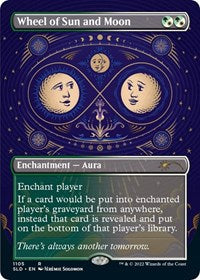 Wheel of Sun and Moon (Borderless) (1105) [Secret Lair Drop Series]