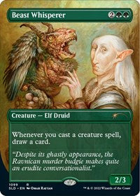 Beast Whisperer (Borderless) (1099) [Secret Lair Drop Series]