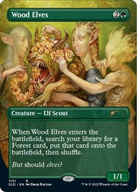 Wood Elves (1101) (1101) [Secret Lair Drop Series]