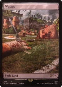Wastes (706) - Full Art (706) [Secret Lair Drop Series]