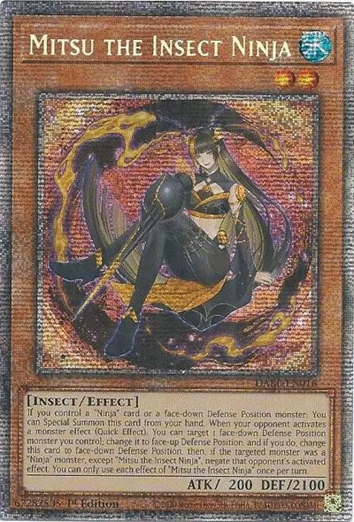 Mitsu the Insect Ninja (Starlight Rare) (DABL-EN016) [Darkwing Blast]