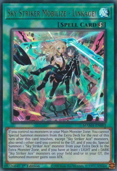 Sky Striker Mobilize - Linkage! (MAMA-EN003) [Magnificent Mavens]
