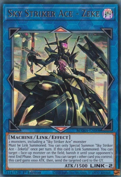 Sky Striker Ace - Zeke (MAMA-EN008) [Magnificent Mavens]