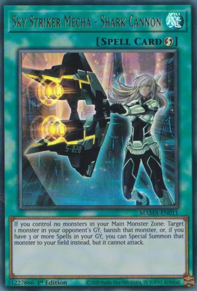 Sky Striker Mecha - Shark Cannon (MAMA-EN011) [Magnificent Mavens]