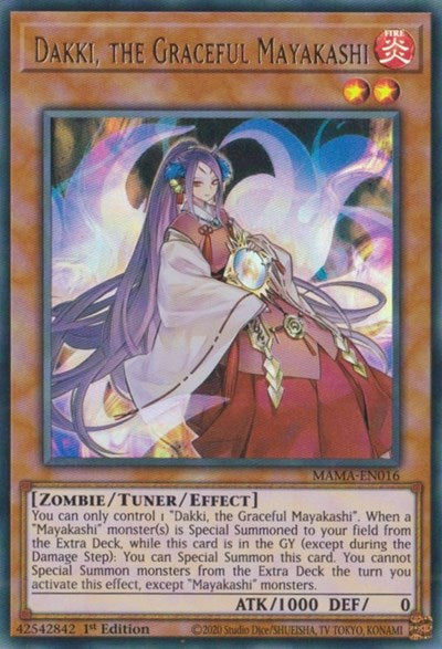 Dakki, the Graceful Mayakashi (MAMA-EN016) [Magnificent Mavens]