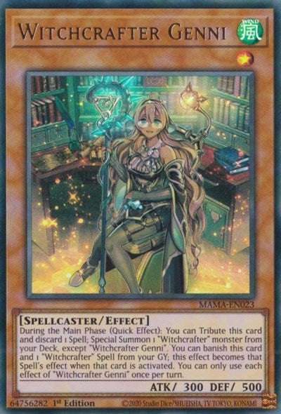 Witchcrafter Genni (MAMA-EN023) [Magnificent Mavens]