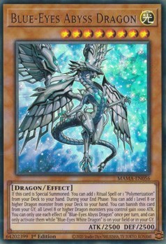 Blue-Eyes Abyss Dragon (MAMA-EN056) [Magnificent Mavens]