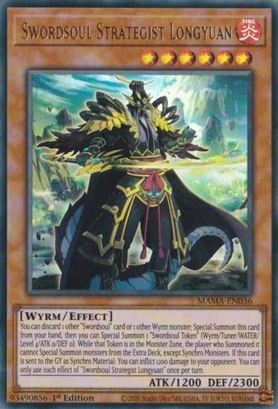 Swordsoul Strategist Longyuan (MAMA-EN036) [Magnificent Mavens]