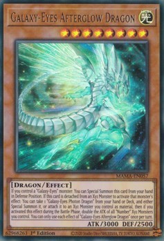 Galaxy-Eyes Afterglow Dragon (MAMA-EN057) [Magnificent Mavens]