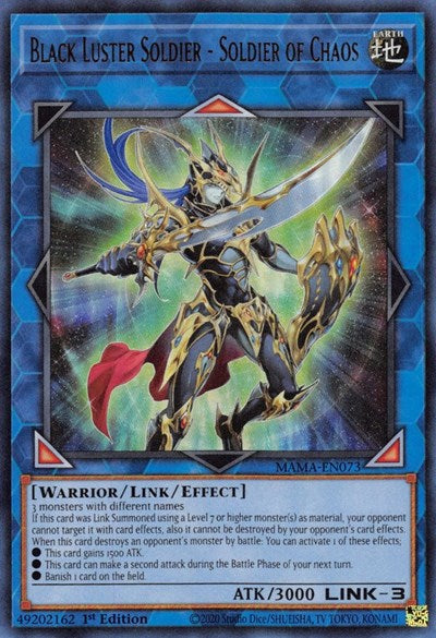 Black Luster Soldier - Soldier of Chaos (MAMA-EN073) [Magnificent Mavens]