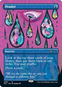 Ponder (2007) [Secret Lair Countdown Kit]