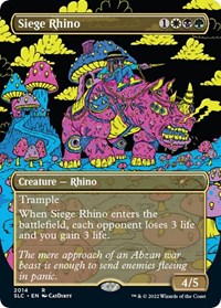 Siege Rhino (2014) [Secret Lair Countdown Kit]
