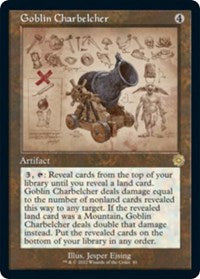 Goblin Charbelcher (Schematic) (81) [The Brothers' War: Retro Frame Artifacts]