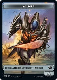 Soldier Token (008) (8) [The Brothers' War]