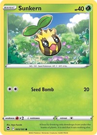 Sunkern (005/195) [SWSH12: Silver Tempest]