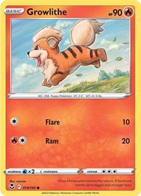 Growlithe (019/195) [SWSH12: Silver Tempest]