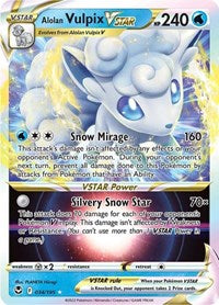 Alolan Vulpix VSTAR (034/195) [SWSH12: Silver Tempest]